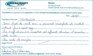 Testimonianza firmata